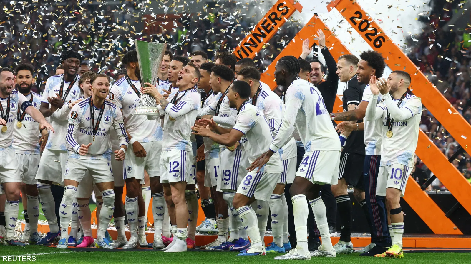 أستون فيلا يحصد “يوروبا ليغ” بثلاثية أمام فرايبورغ ويعيد أمجاد أوروبا بعد 44 عاماً